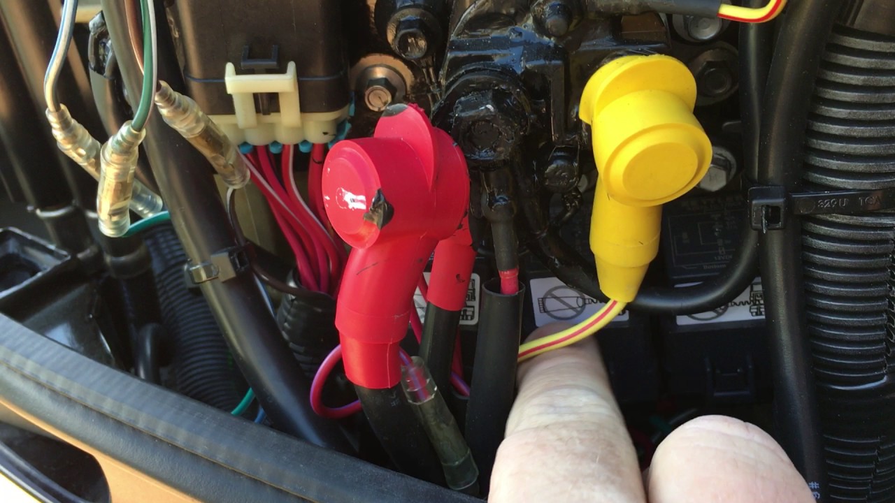 Trim Motor Relay Replacement - Mercury Optimax 250HP (2005) Outboard