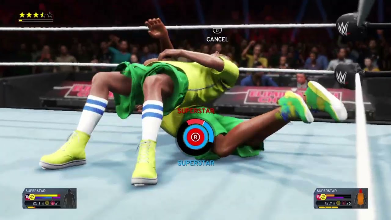WWE 2K20　CR7 vs. Ronaldinho
