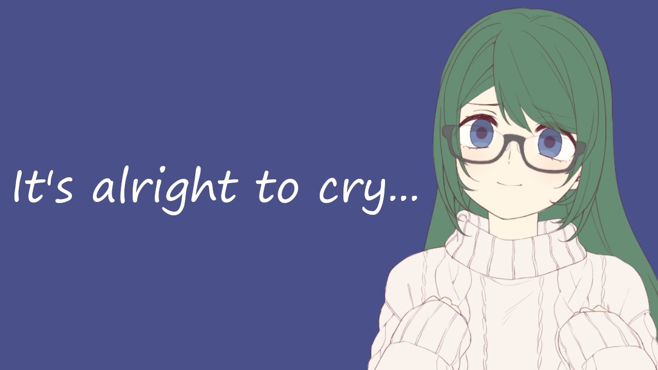 Girlfriend Comforts You When You're Sad (ASMR Roleplay) [F4A]