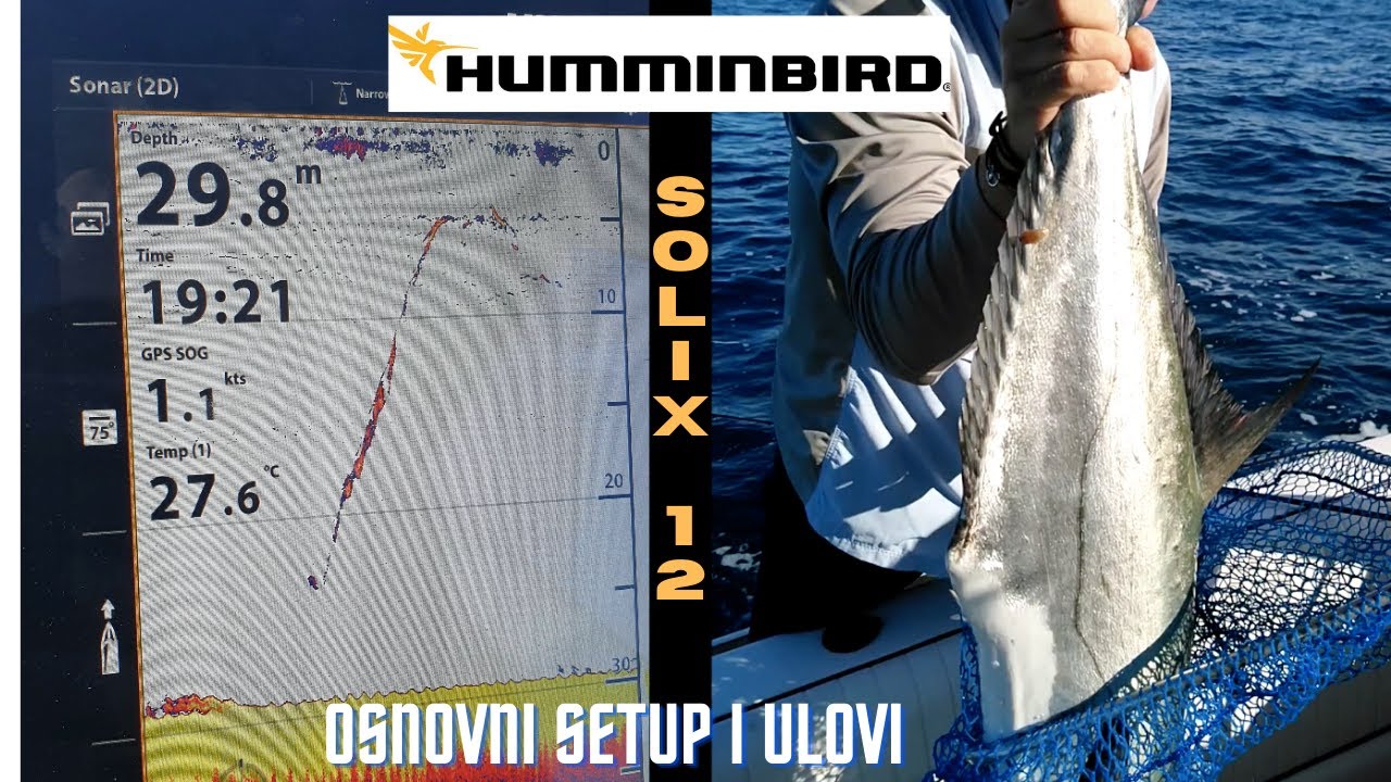 HUMMINBIRD SOLIX 12  osnovne postavke + lica i zubo