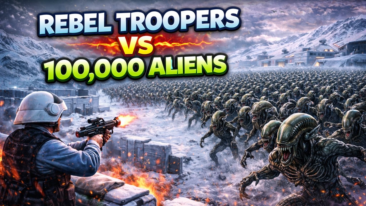 Can Rebel Fleet Troopers Survive 100,000 Aliens?