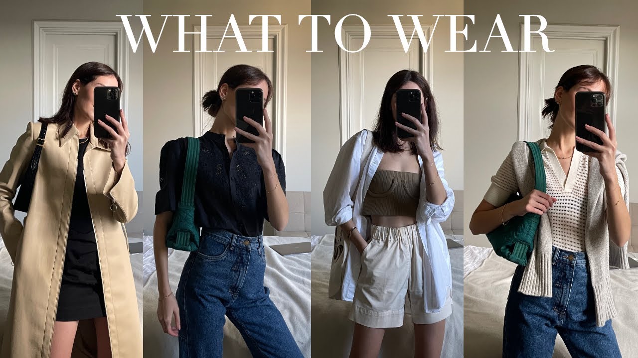 WHAT TO WEAR | for a first date, to the airport, night out, beach holiday, summer fit etc.