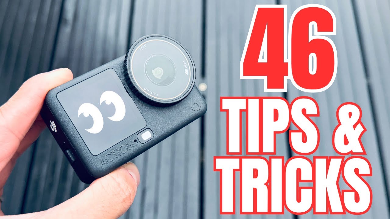 DJI ACTION 6 - 46 TIPS & TRICKS