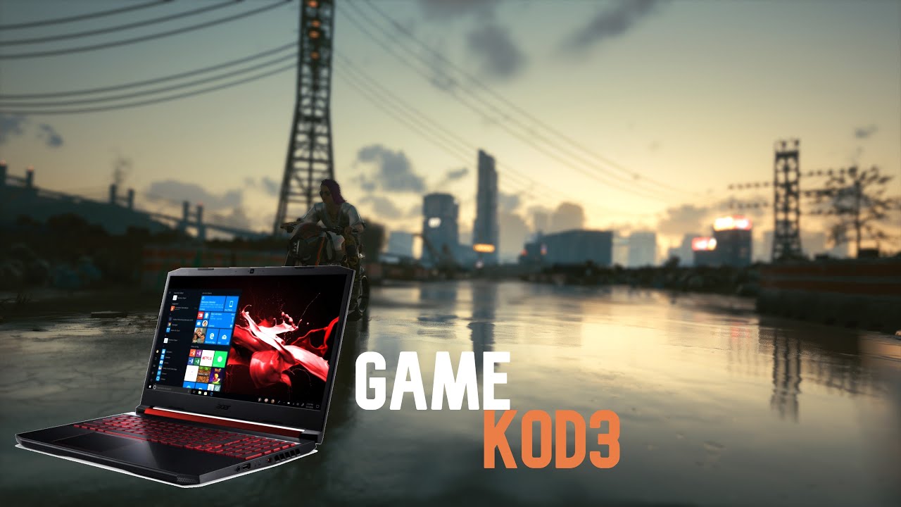 Acer Nitro 5 with a Core i7 9750h and a RTX 2060 Cyberpunk 2077 Performance Review!