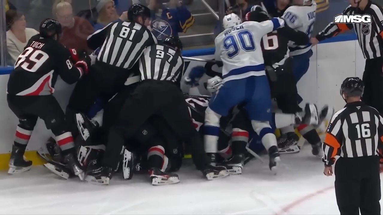 Buffalo Sabres Vs Tampa Bay Lightning Fight Night