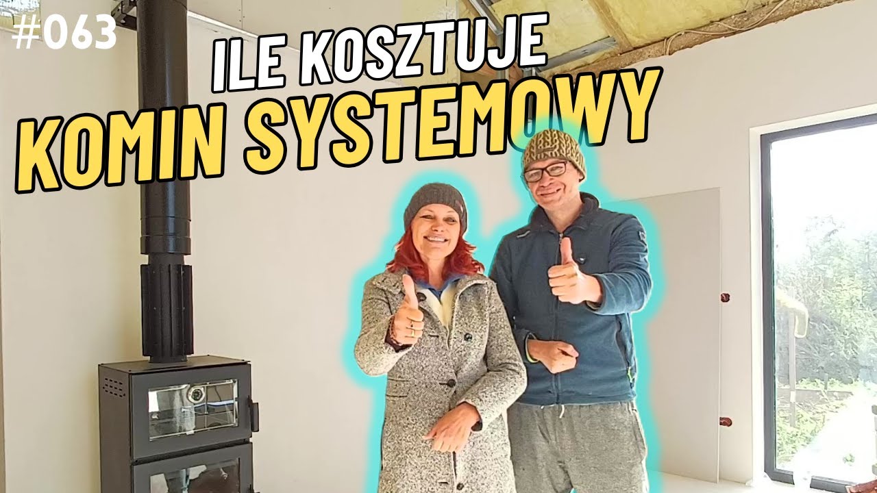 Komin systemowy - niestandardowe rozwiązanie #budowadomu #budujemyzpasja  #budujemy #komin