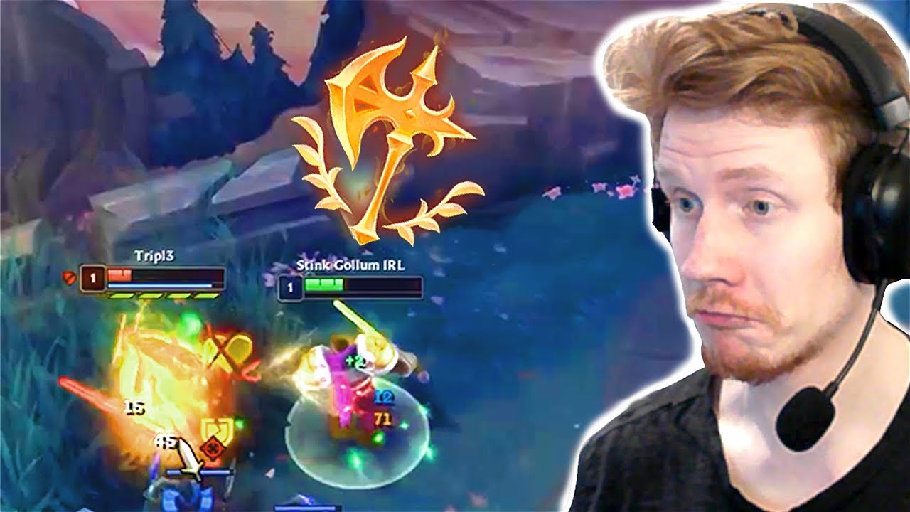 Garen is an earlygame monster with the right runes!