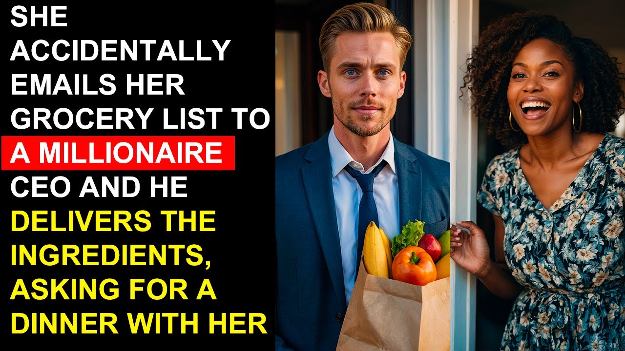 She Accidentally Emails Her Grocery List to a Millionaire CEO—And He Delivers The Ingredients...