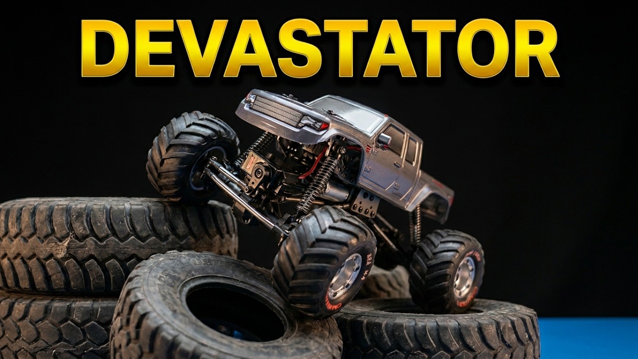 HBX 2098B Devastator 1/24 4WD Мини Краулер для Домашних Покатушек