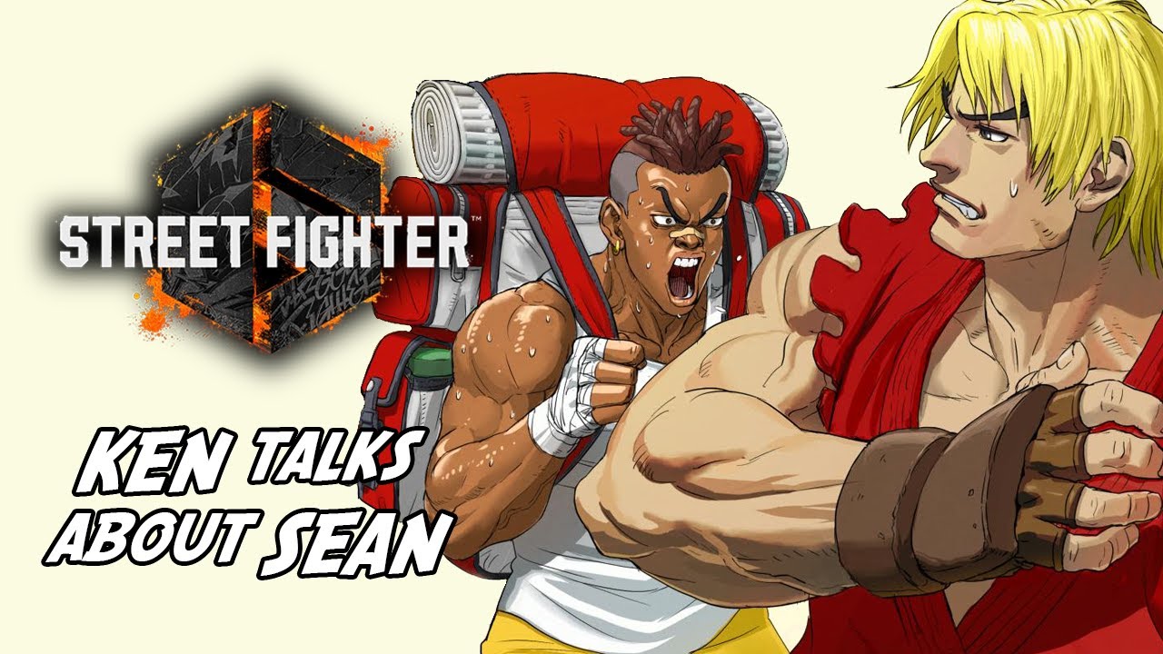Ken talks about his former student Sean (Street Fighter 6 World Tour)