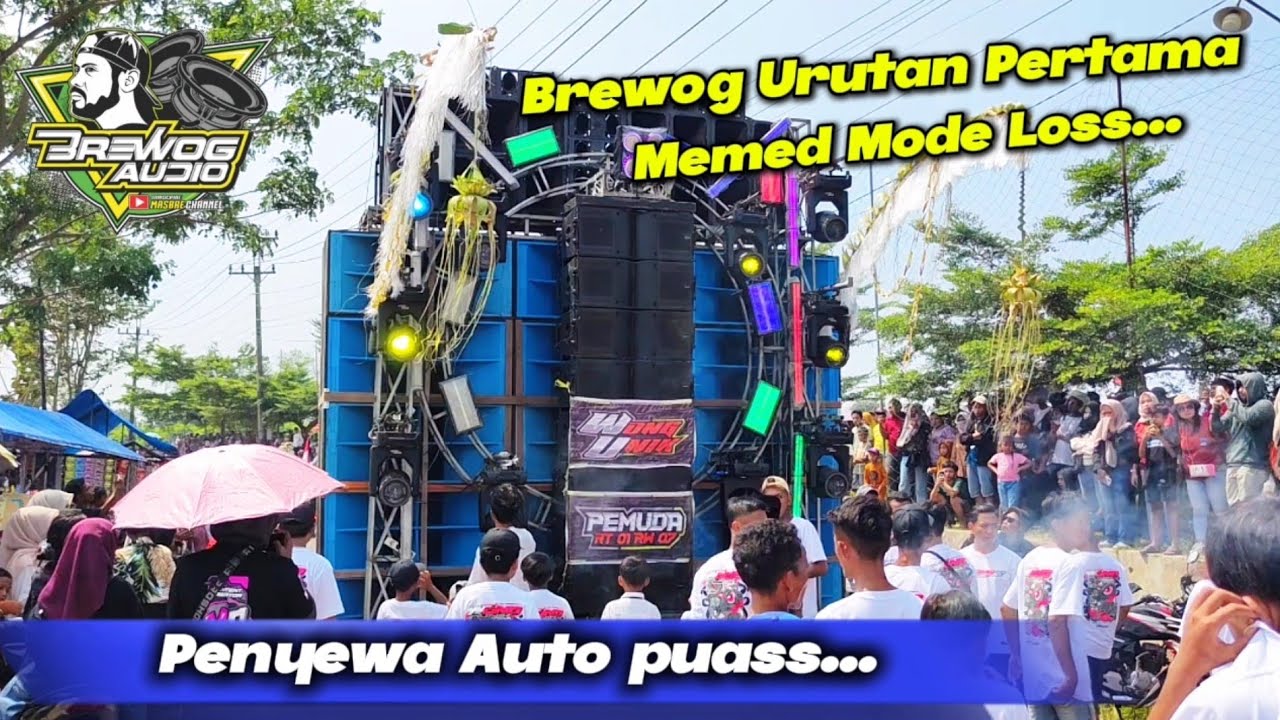 PALING LANGKA‼️ BREWOG URUTAN 01. MEMED MODE LOSS PENYEWA AUTO PUAS KARNAVAL KELING JEPARA