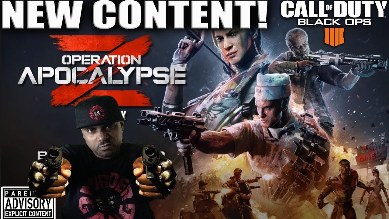 This New BLACKOUT Update is SICK! 😈 BO4 OPERATION APOCALYPSE Z | BLACK OPS 4