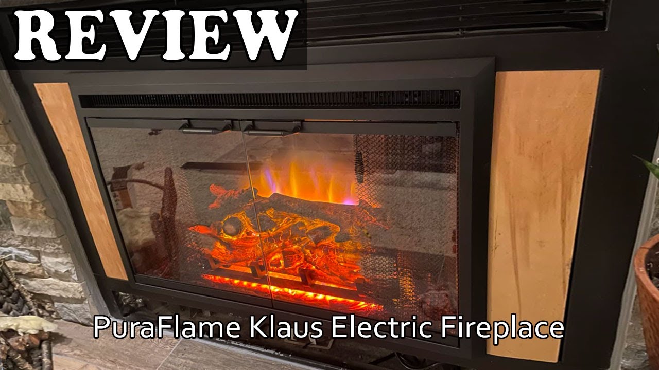 Честный отзыв об электрическом камине PuraFlame Klaus
