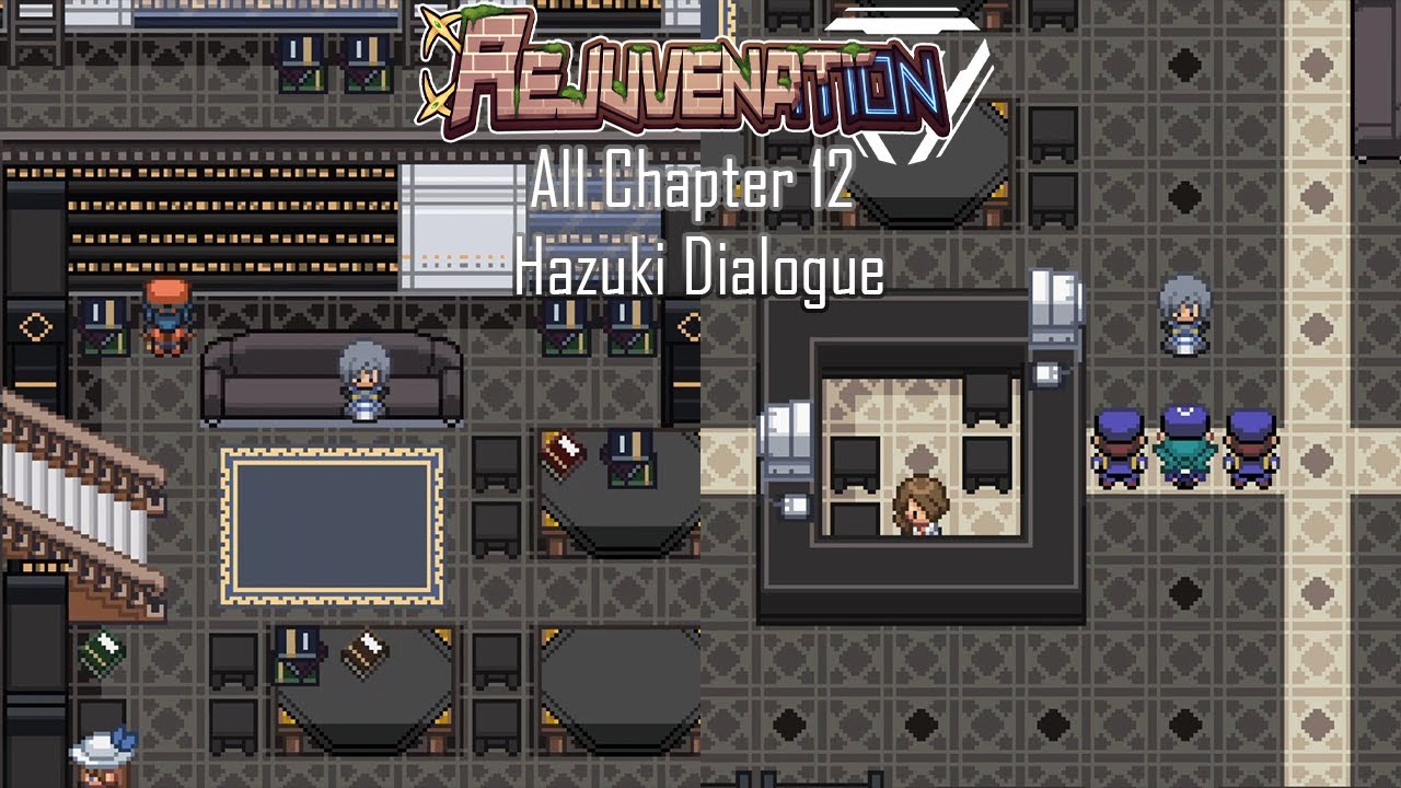 All Chapter 12 Hazuki Dialogue (Both Routes) | Pokemon Rejuvenation v13.5