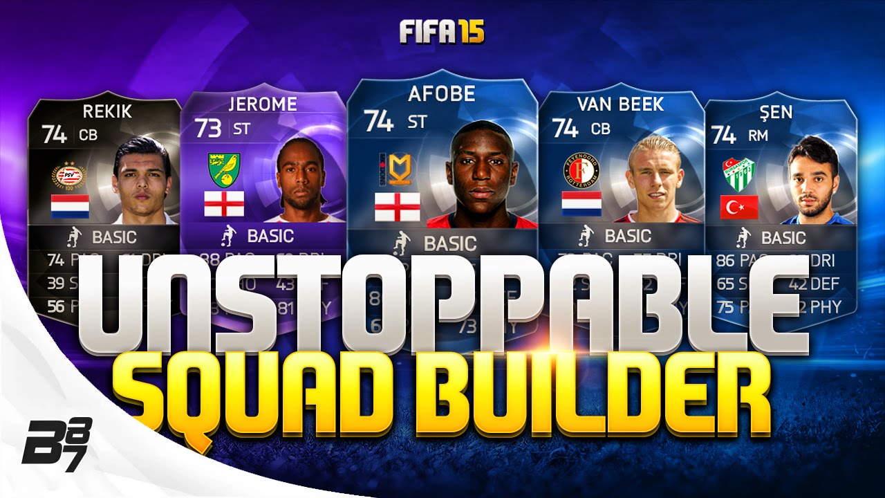 FIFA 15 | UNSTOPPABLE SILVER SQUAD BUILDER! w/ TOTS AFOBE and HERO JEROME