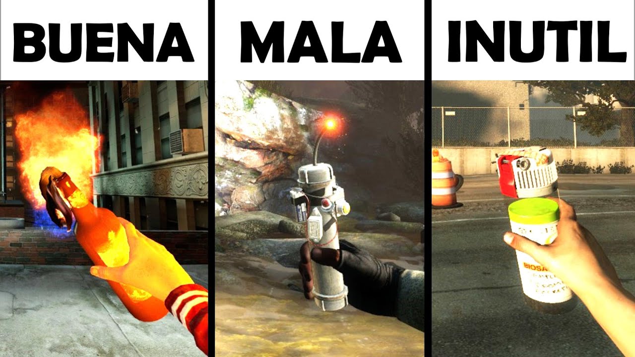 ¿CUÁL es el MEJOR LANZABLE de Left 4 Dead 2? #top