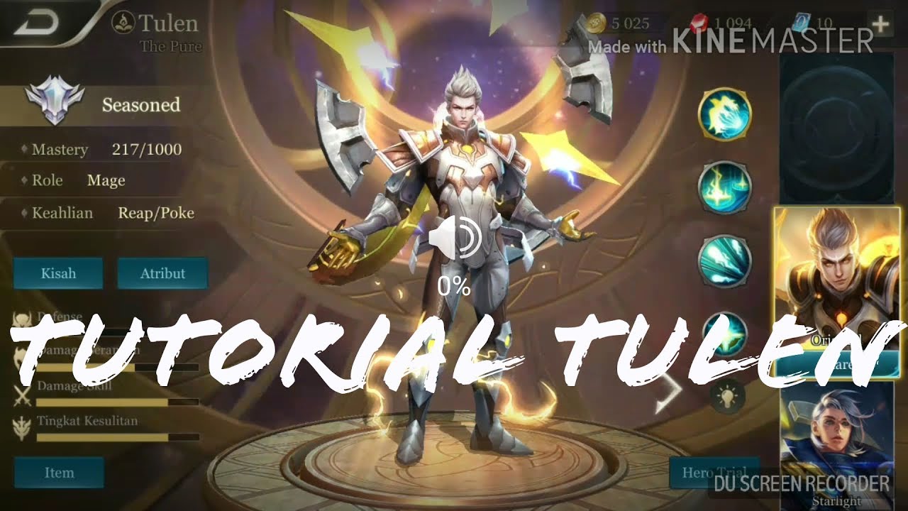 Tutorial tulen