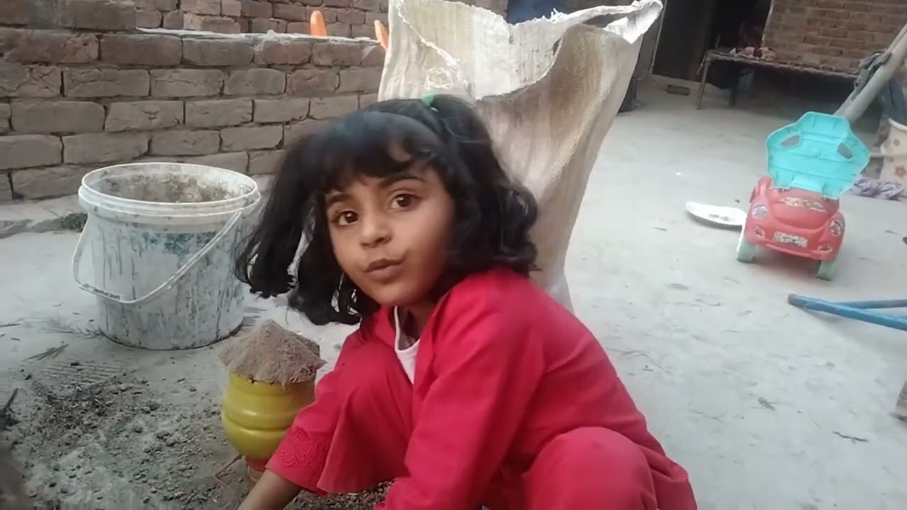 1. 🌱 Rabbit Kids Part 61| Planting Garlic, Mint & Flower Seeds 🌸 (A.A.S Desi Vlog)