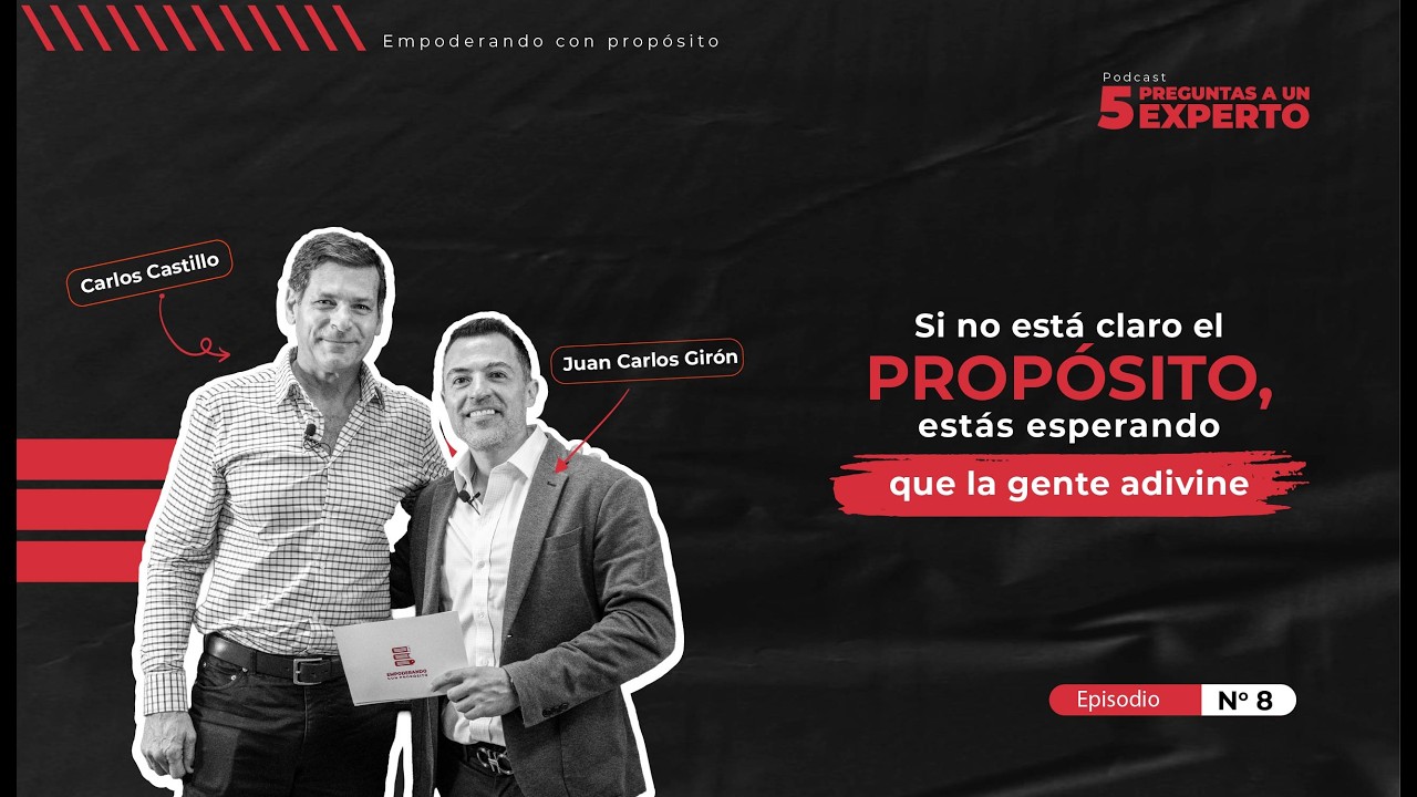 Empoderar sin propósito no es liderazgo, es un riesgo - CARLOS CASTILLO | Ep.8