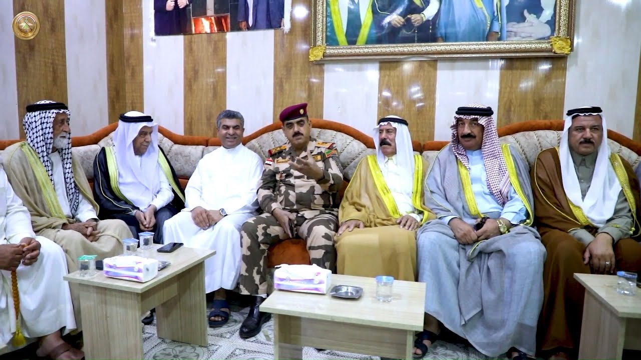 عشائر تكريت تستضيف قائد عمليات صلاح الدين