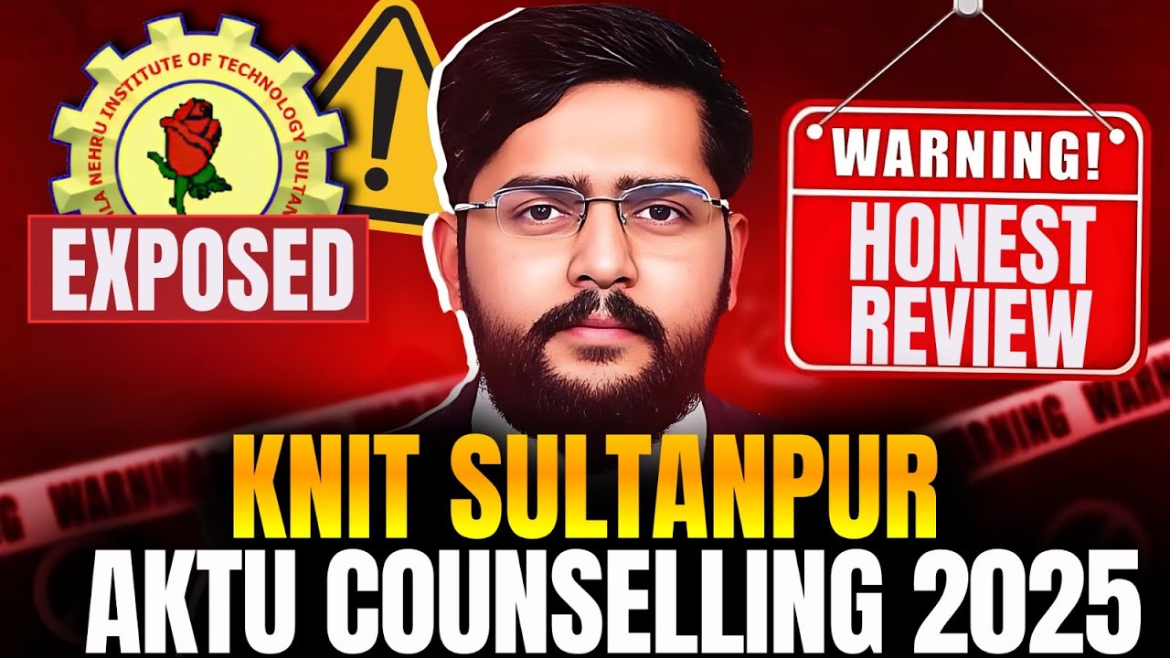 KNIT Sultanpur Placement EXPOSED! Honest review By Er. Sandeep vishwakarma #aktu #knit #uptu