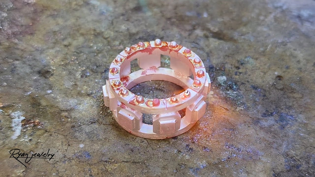 Custom wedding ring - handmade silver jewellery