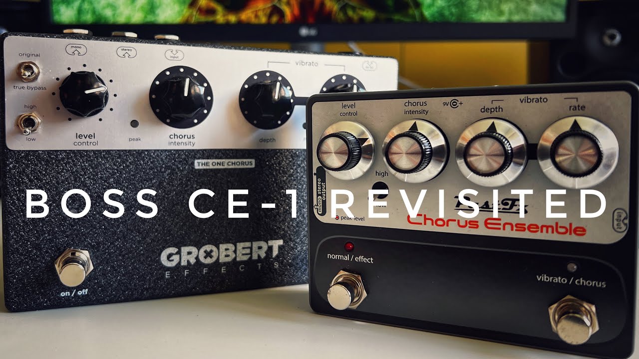 The Battle of the Boss CE-1 Clones: Grobert The One Chorus VS PastFX Chorus Ensemble