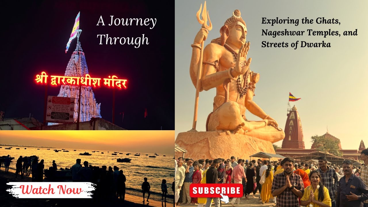 Dwarka Vlog | द्वारकाधीश दर्शन | Shri Krishna’s Sacred City I Nageshwar Jyotirlinga I Bet Dwarka 🙏