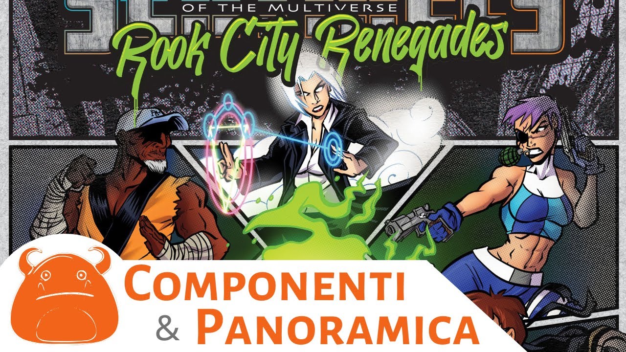Sentinel of the Multiverse Definitive Edition - Rock City Renegades: Componenti e Panoramica