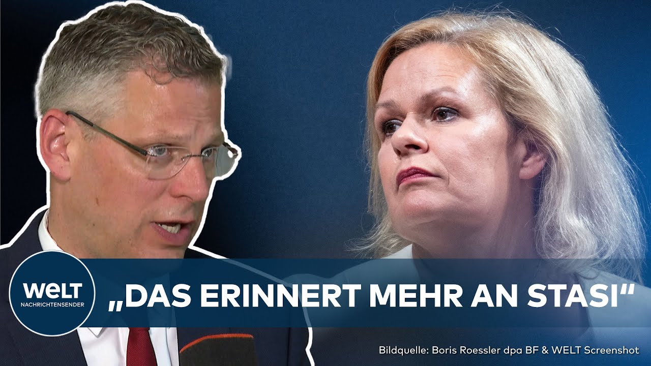 FAESERS FEHLER: Innenministerin unter Druck – Der Fall Arne Schönbohm enthält noch viel Sprengstoff