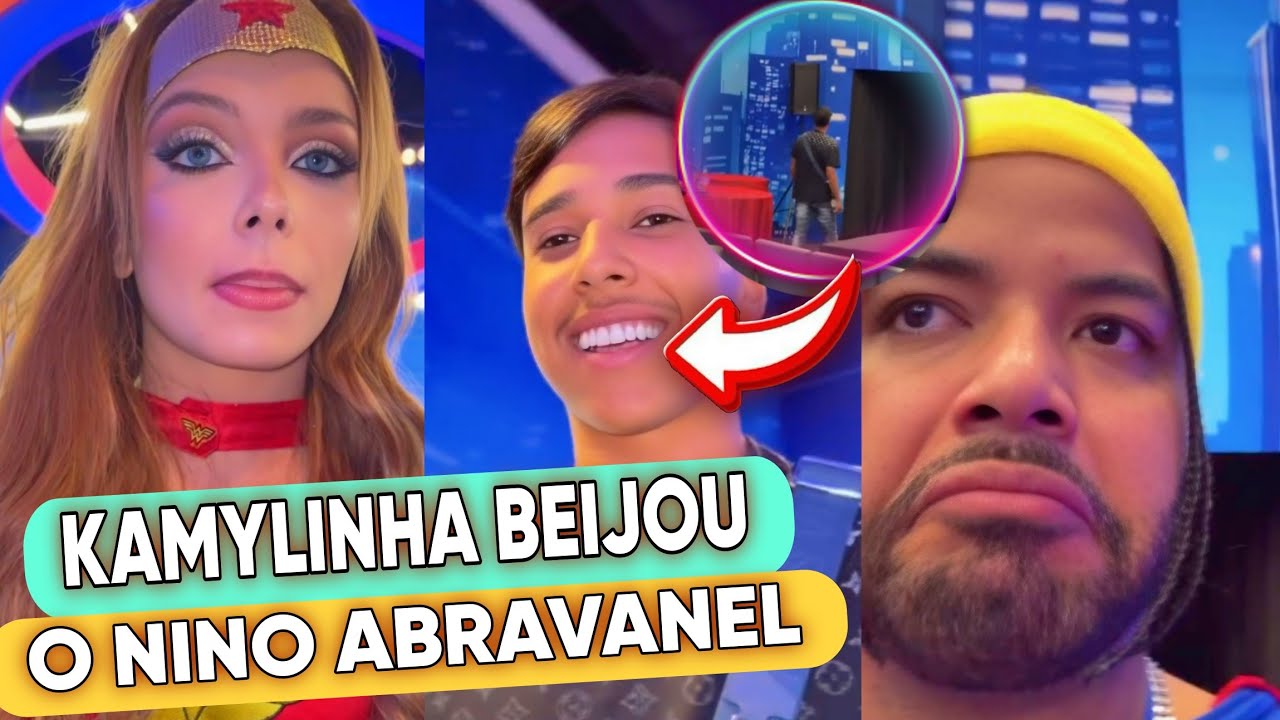 Babado! Kamylinha beijou o Nino ABRAVANEL Escondido e Hytalo foi atrás