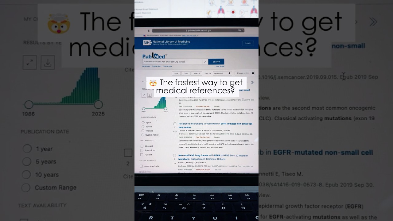 A fast way to get medical references #pubmedai #pubmed #medicalresearch #researchtips