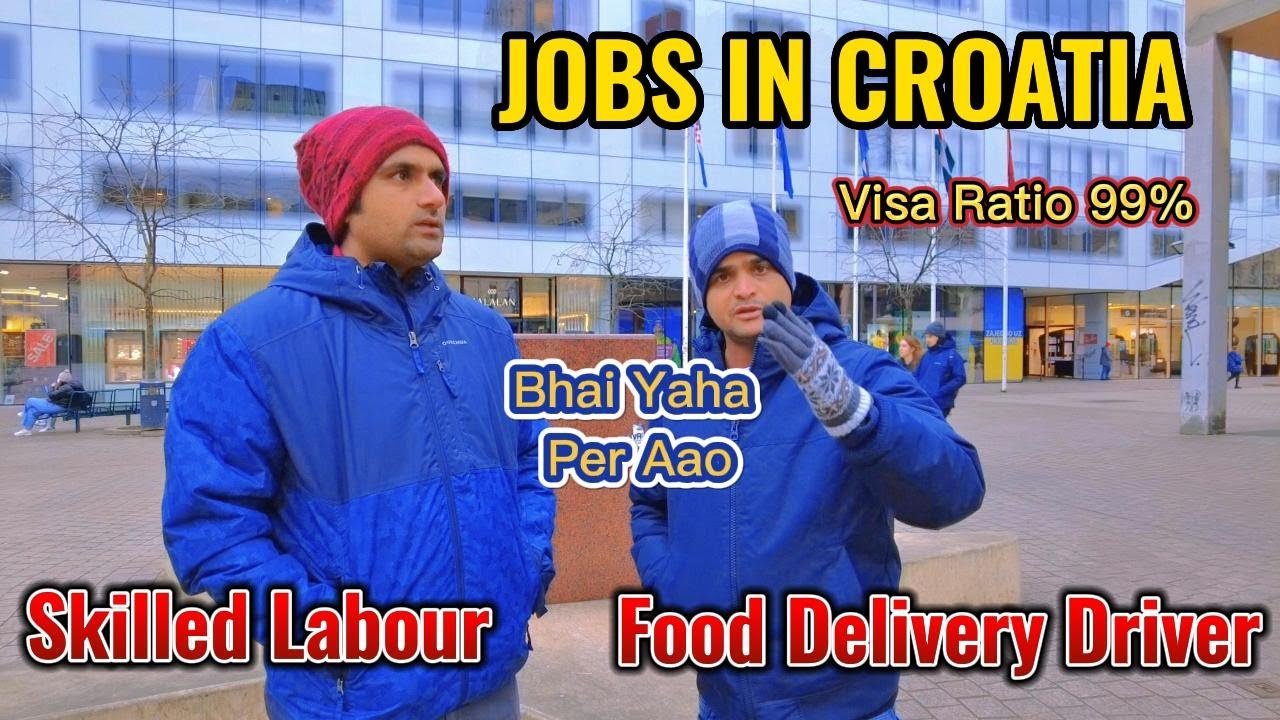Croatia Jobs In Demand - Urgent Hiring | Skilled Labour (All) & Food Delivery Driver (Bike & Cycle)