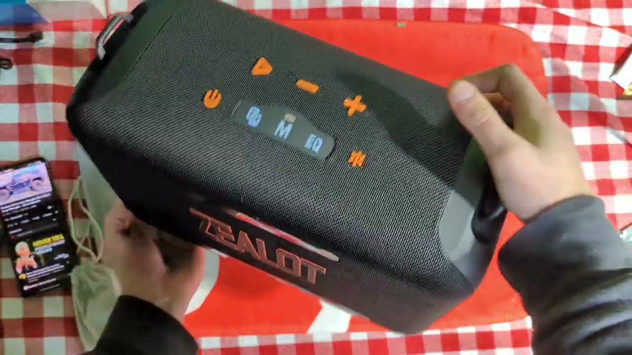 ПРИГОТОВЬТЕСЬ К ПОТРЯСАЮЩЕМУ ЗВУКУ С Bluetooth-колонкой ZEALOT!