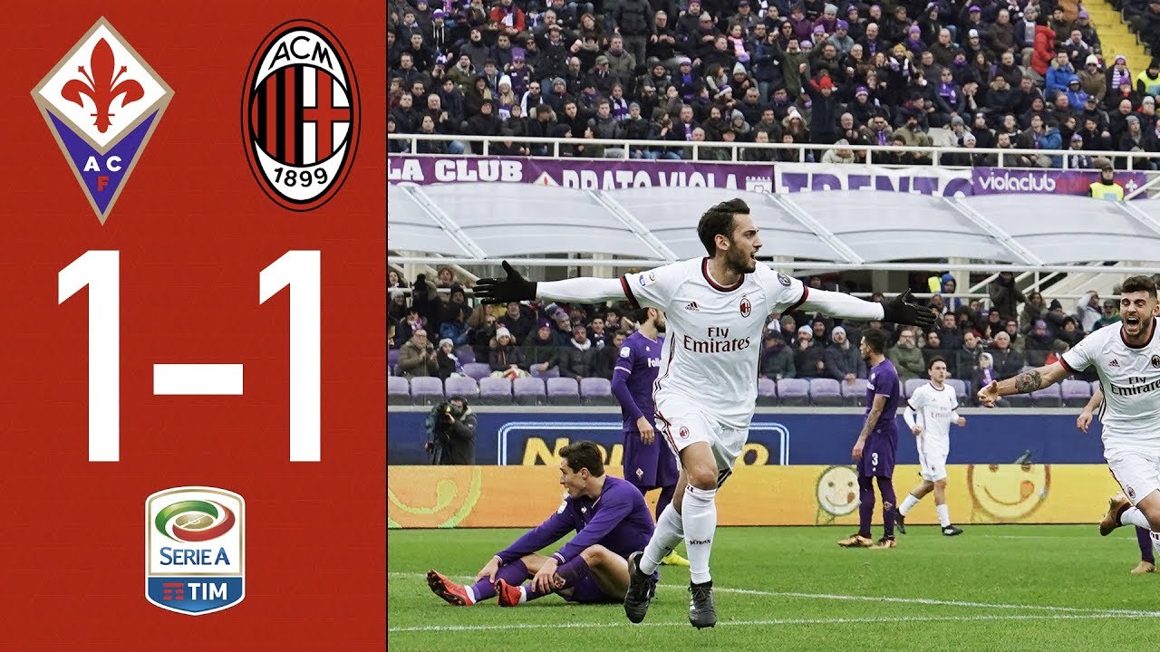 Highlights - Fiorentina 1-1 AC Milan - Serie A 2017/18