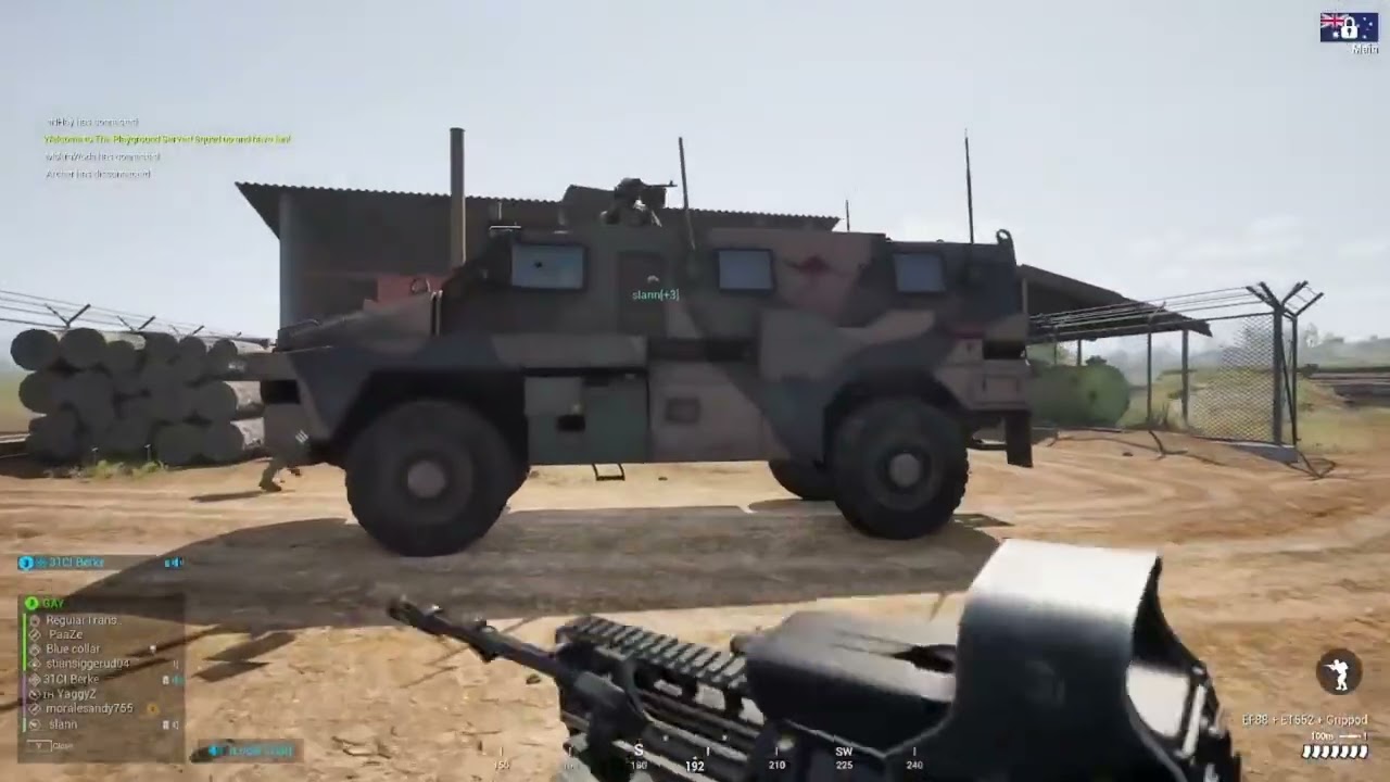 Australian Forces hold up a road.. and it goes horrible.. | Squad