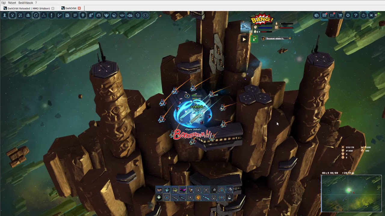 Darkorbit - Kuiper Bug - 215.000 uridium