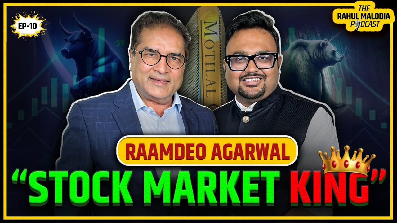 Truth About Stock Market, Bull Run, Mutual Fund and F&O | Motilal Oswal | The Rahul Malodia Podcast
