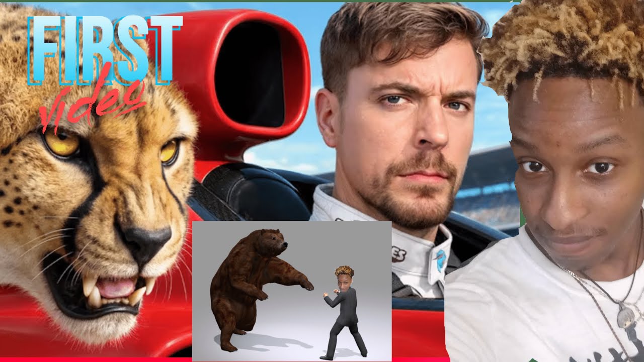 Leronxis REACTS to Mr Beast vs. Wild Animals