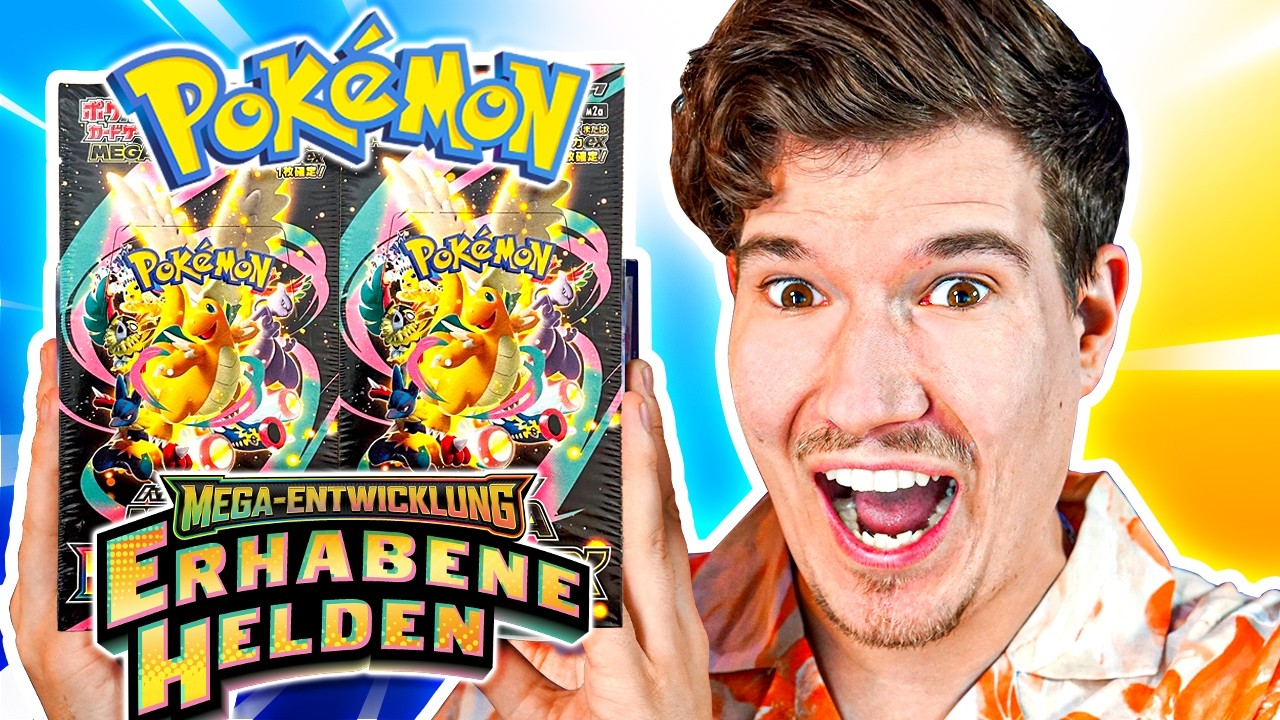 Ich habe Pok&eacute;mon Mega Dream Displays ge&ouml;ffnet! 😮🔥