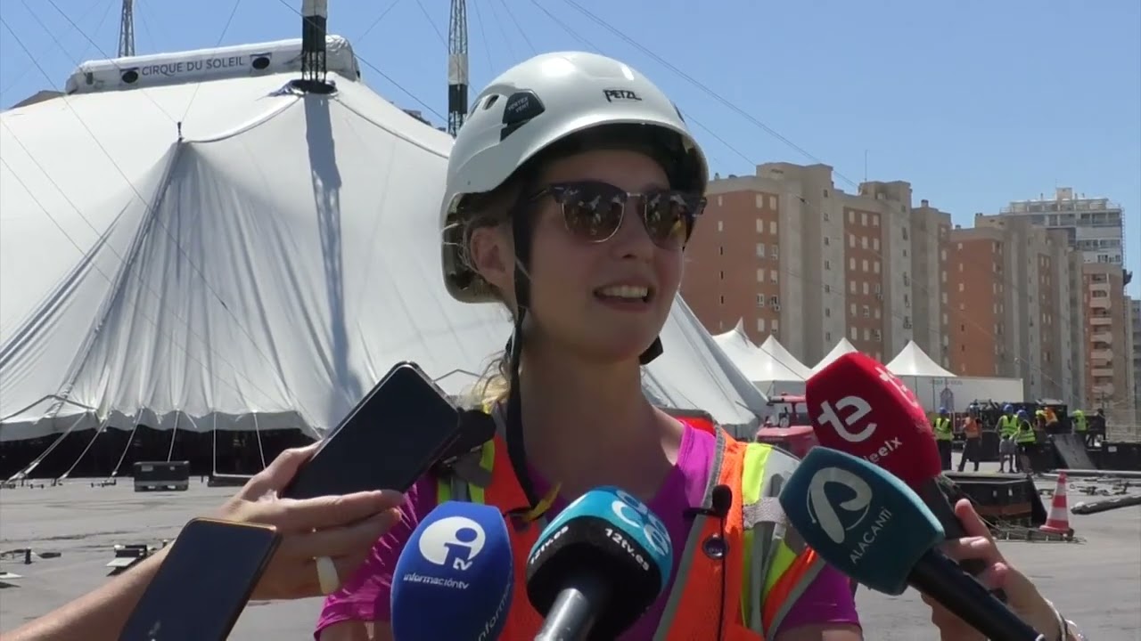 Cirque du Soleil levanta la Gran Carpa de “Luzia” en Alicante