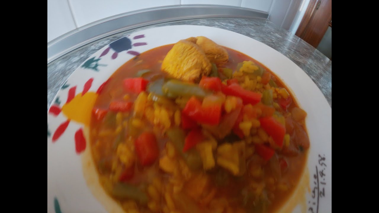 Arroz caldoso de los montes de Málaga, tipo a la venta del tunel