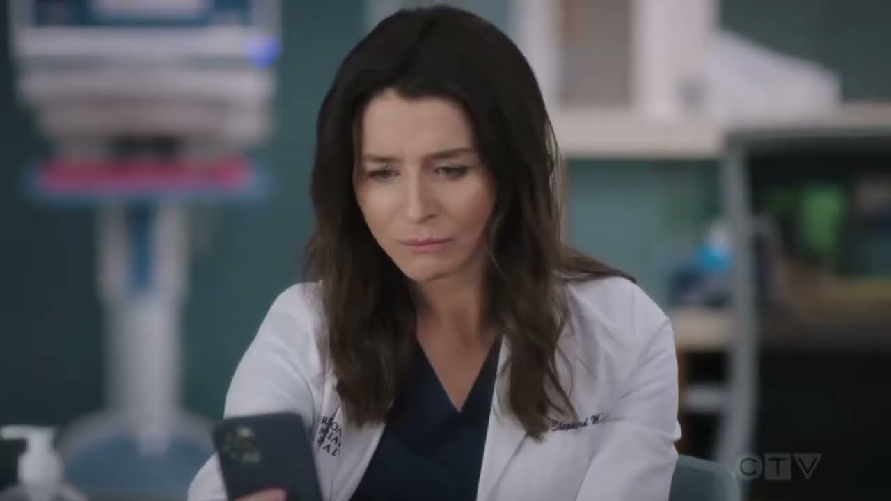 Amelia and Richard | Grey's Anatomy season 22x11 | scene 3