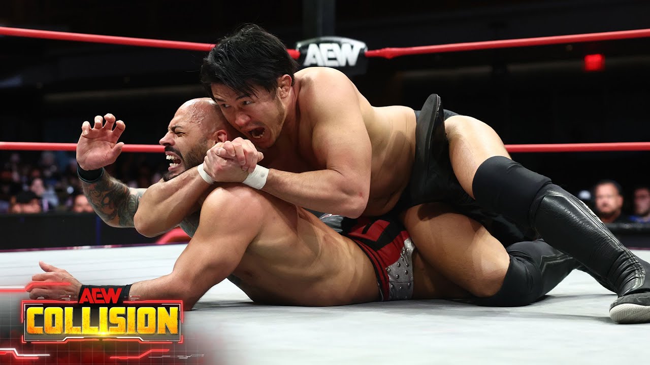 Ricochet battles Shibata in the AEW International Title Eliminator Tourney! 3/15/25 AEW Collision