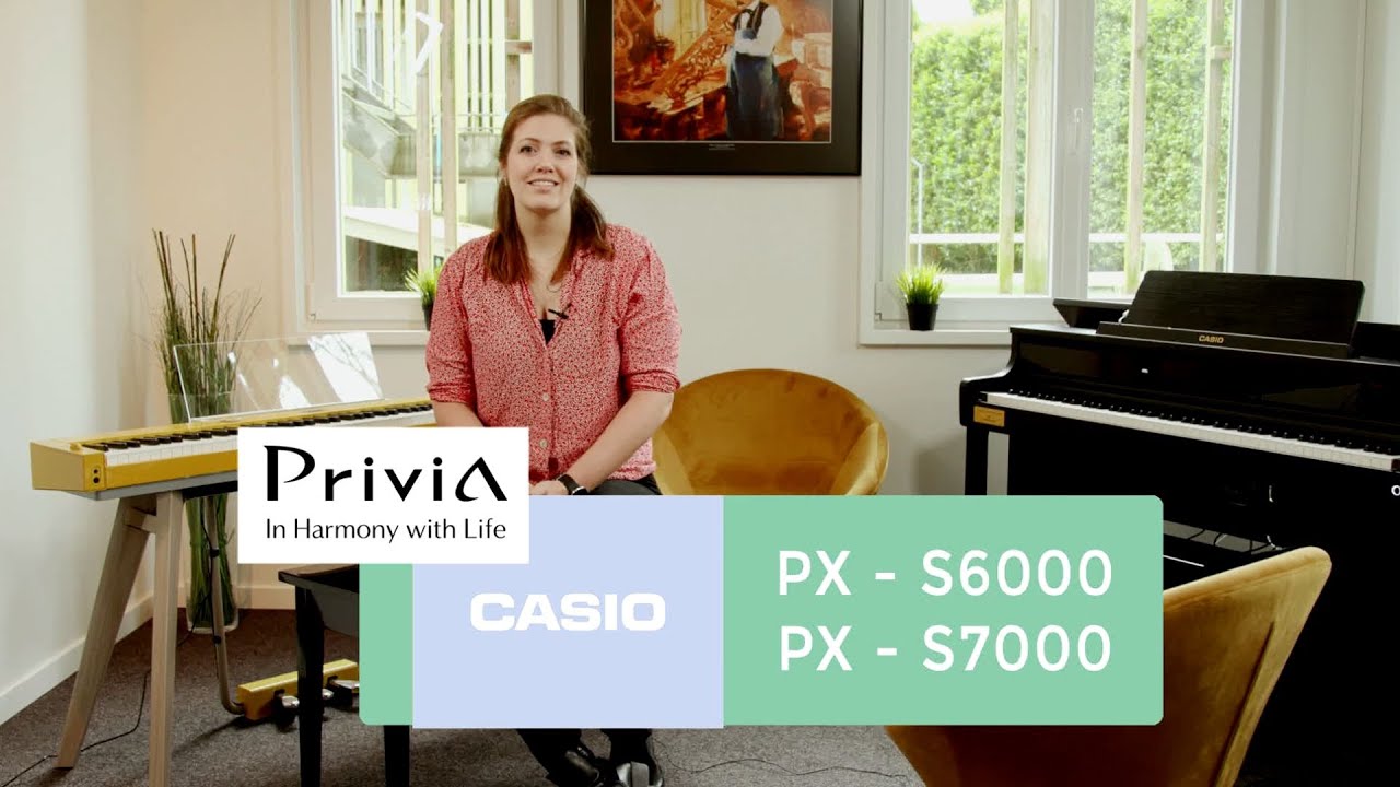 CASIO PX-S6000/PX-S7000 DIGITALE PIANO: BELANGRIJKSTE FEATURES