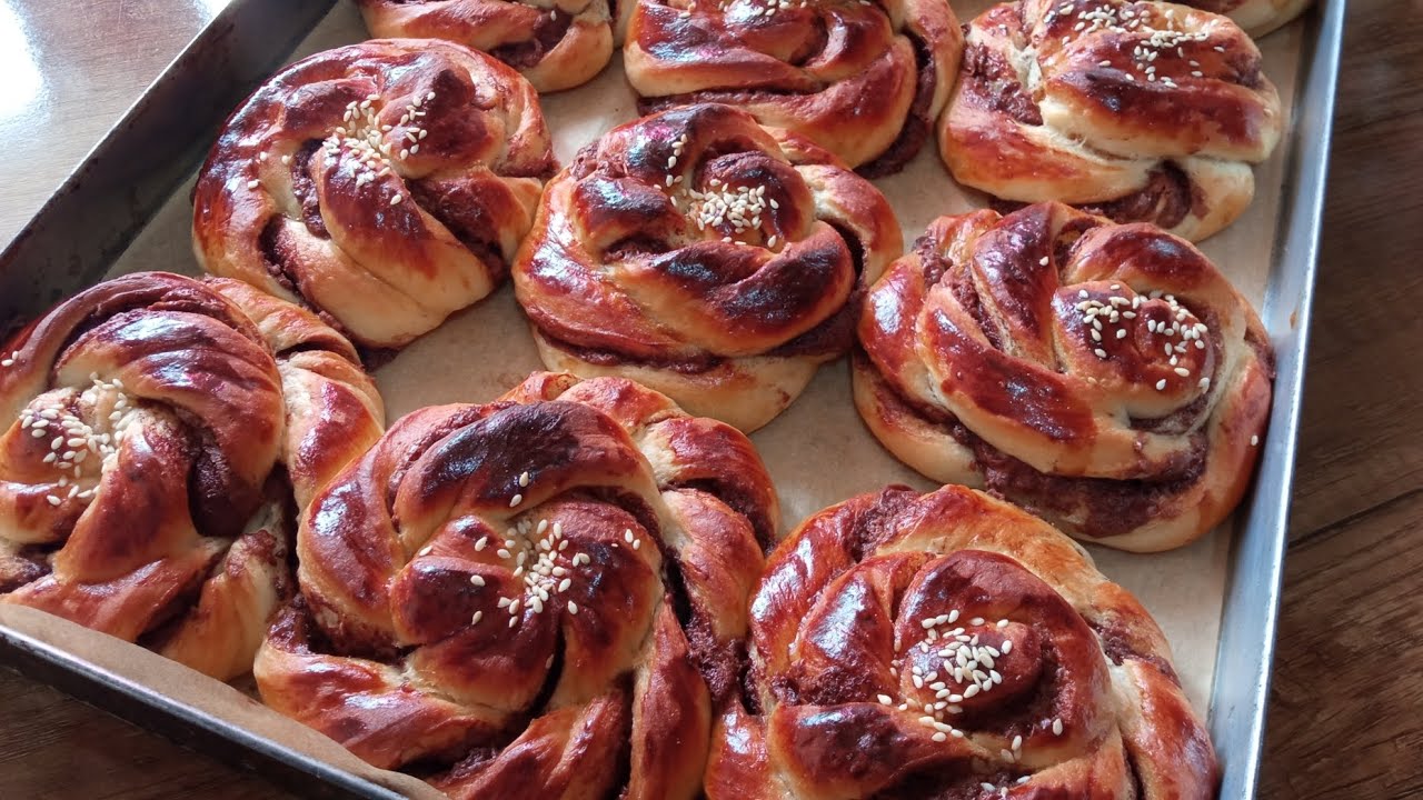 بريوش محشي بشوكولاكة 👌خفيف كالقطن وناجح 100%❤️