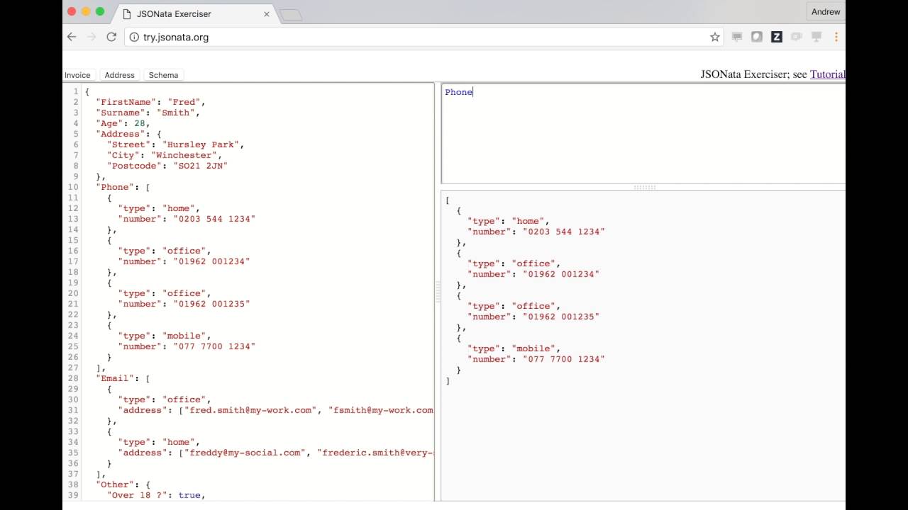 JSONata in 5 minutes
