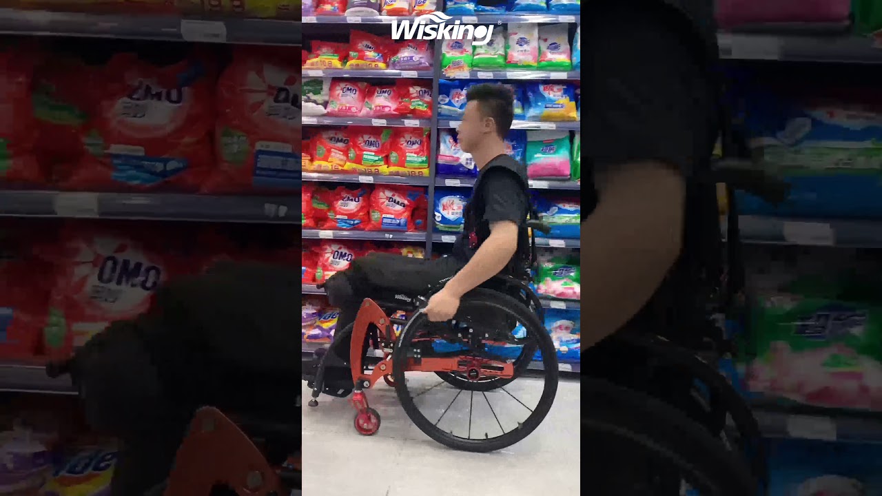 WISKING 8810 new standing manual living wheelchair