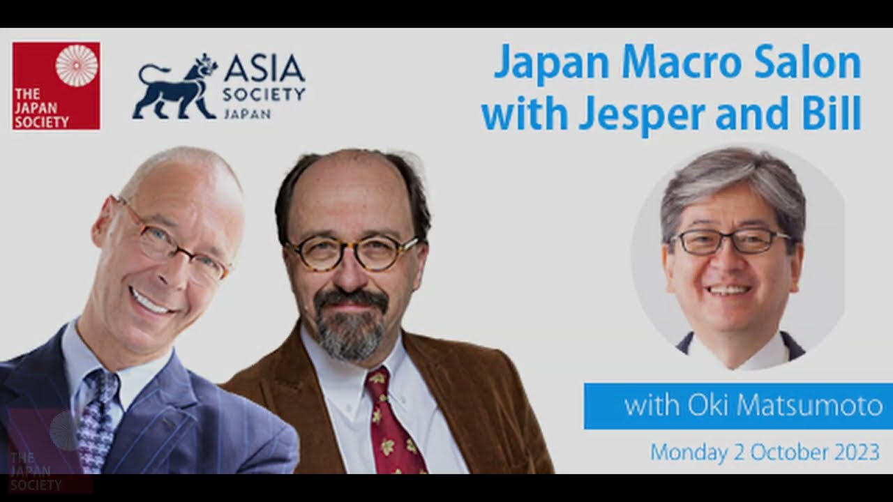 Japan Macro Salon with Jesper and Bill - October 2023
