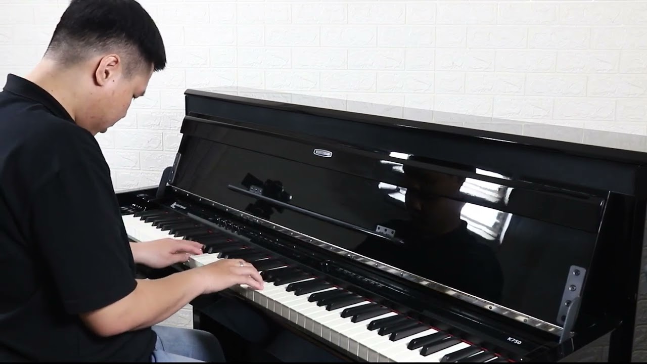 ANH CHƯA THƯƠNG EM ĐẾN VẬY Đ&Acirc;U-LADY M&Acirc;Y || PIANO COVER - KURTZMAN K750